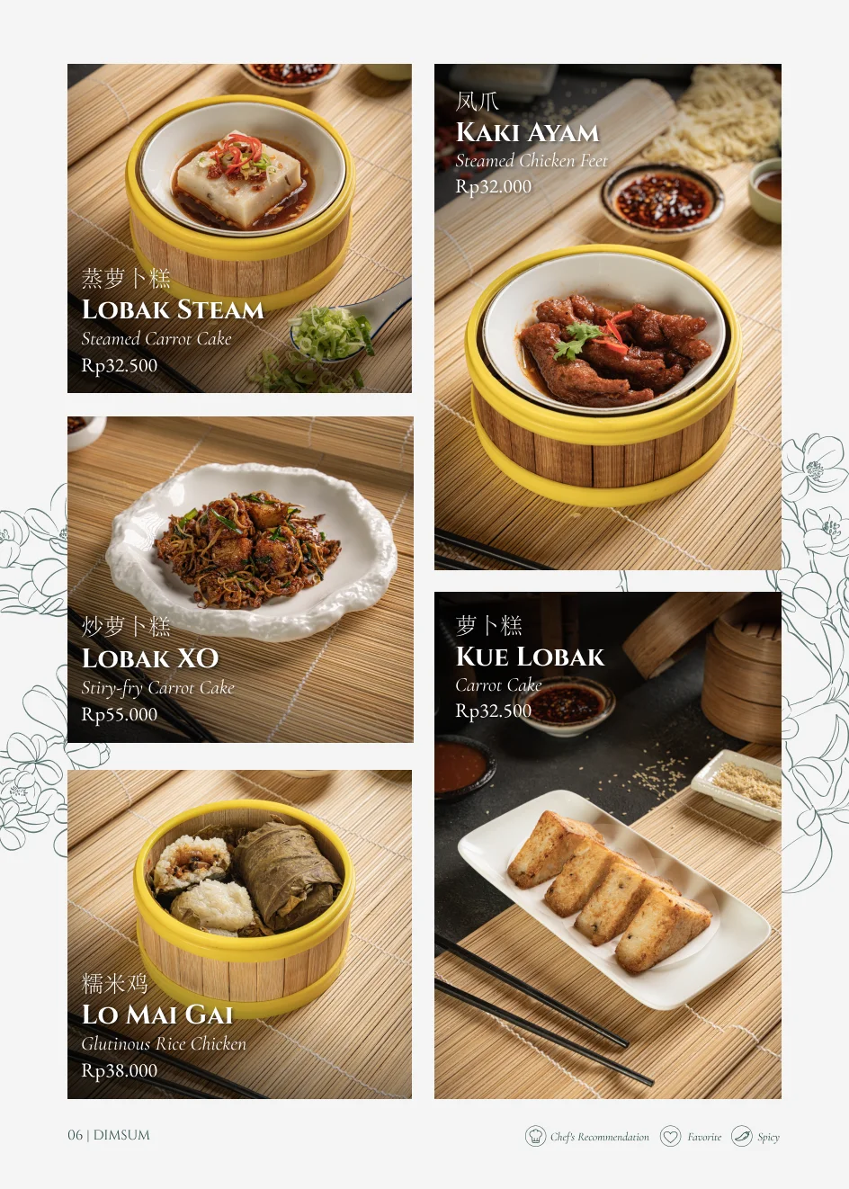 Dim Sum Menu 3
