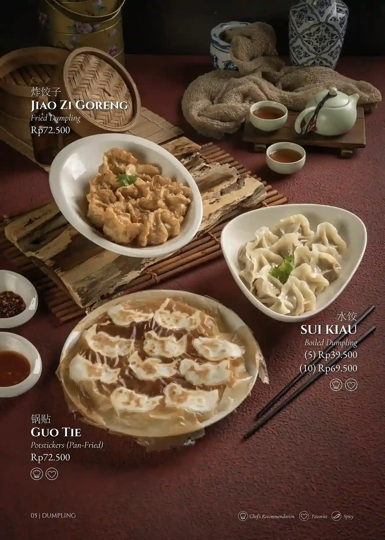 Dumpling Menu 3