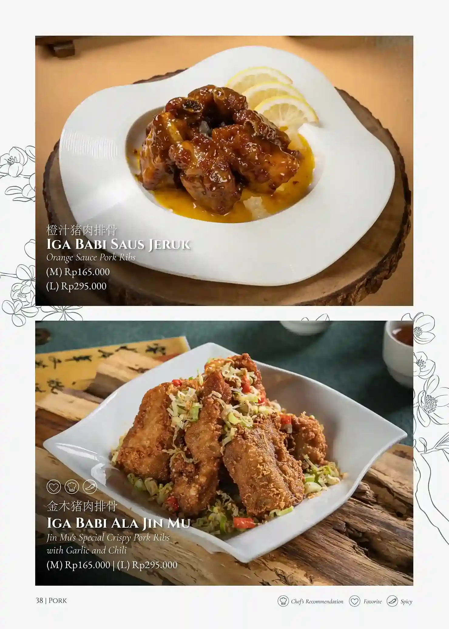 Menu Jinmu